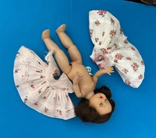 NASB Nancy Ann Storybook MUFFIE TLC BKW Walker DOLL + (2) TLC Dresses  (2684)