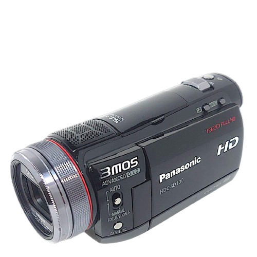 Panasonic HDC-SD100 HD Video Camera with Remote and
