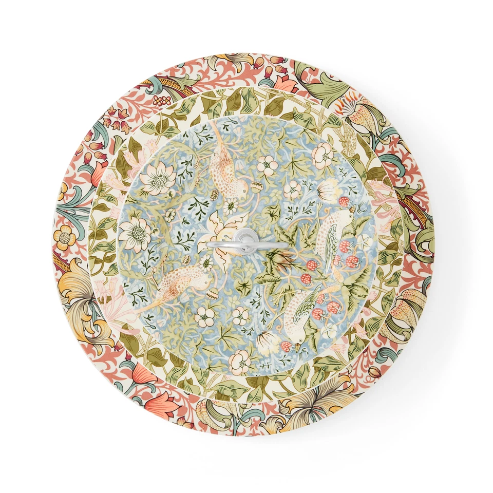 Soporte para pasteles Spode's Morris & Co de 3 niveles con mango de metal Foto 3 de 4