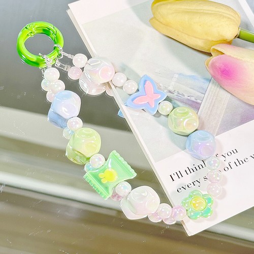 Bracelet Mobile Téléphone Charm Perles Chaîne Mode Bijoutier Anti-Perte Téléphone Cordon - Photo 32/51