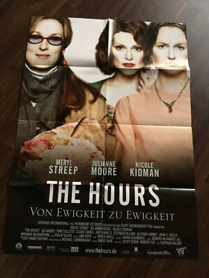 The Hours - Filmposter A1 - Meryl Streep, Nicole Kidman, Julianne Moore