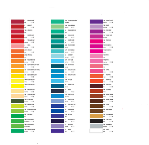 Tubo de color póster profesional pintura de acuarela opaca Shinhan 40 ml 48 colores - Imagen 42 de 50