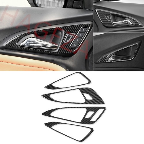 Manija de puerta interior de fibra de carbono/ajuste del panel del cuenco para Chevrolet Malibu 2016-25 - Imagen 2 de 52