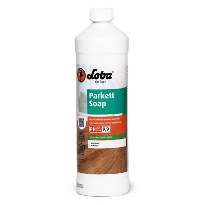 LOBA Parkett Soap 1L Parkettseife für geölte Parkettböden, Dielenböden