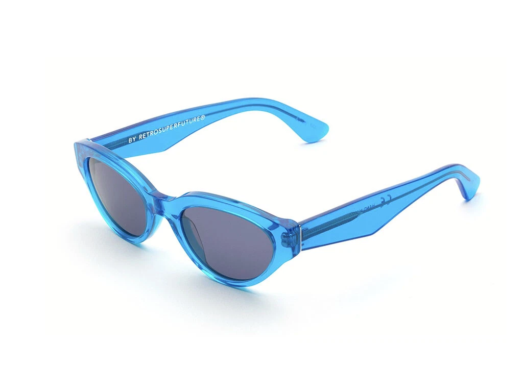 Retrosuperfuture Occhiali Sole 3S0 Drew hot blue blu eBay