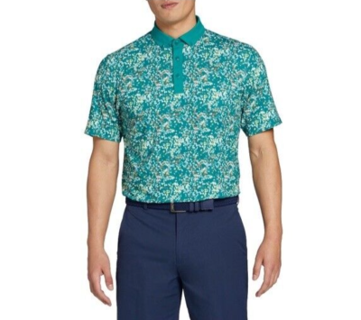 Walter Hagen Men Performance 11 Garden Party Print Short Sleeve Golf Polo  Sz XL | eBay