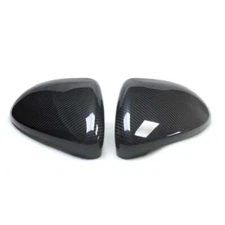 Real Carbon Fiber Wing Side Mirror Cover Overlay fit For Gof 7 MK7 2014-2018