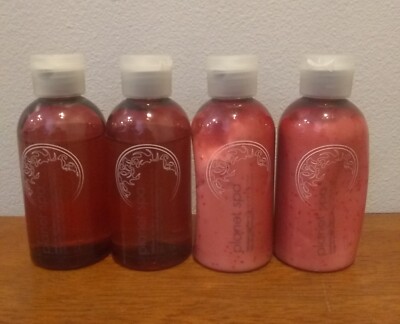 Avon Lot X 4 Planet Spa Himalayan Goji Berry Lotion & Body Wash New