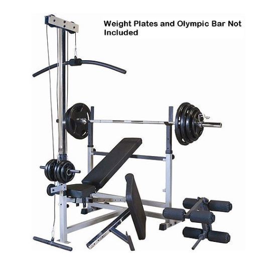 Body Solid Gdib46lp4 Olympic Combo Bench Package For Sale Online