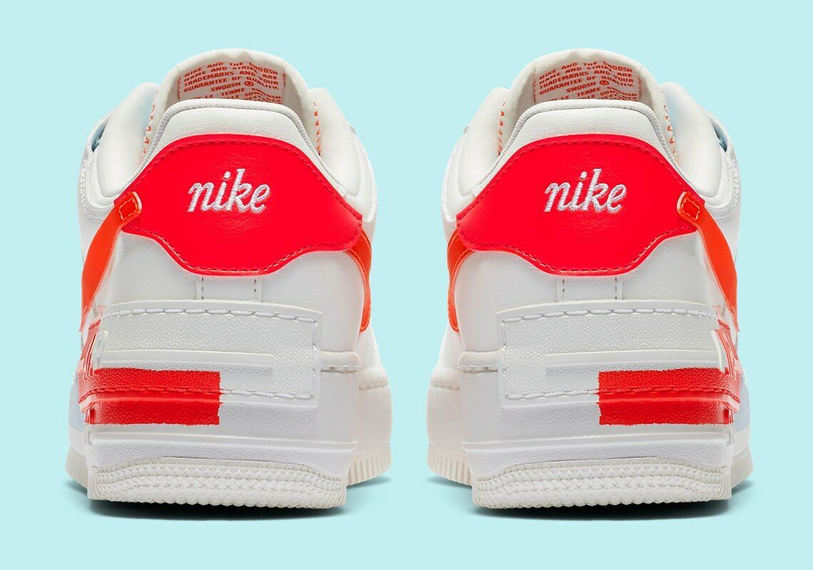 Size 7 - Nike Air Force 1 Shadow SE Team Orange Blue W for Size 7 - Nike Air Force 1 Shadow SE Team Orange Blue W for