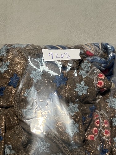 JOHNNY WAS BIYA Metallic Floral BOHO Hoodie Wrap Kimono Jacket Cardigan-M-9203 - Picture 15 of 15