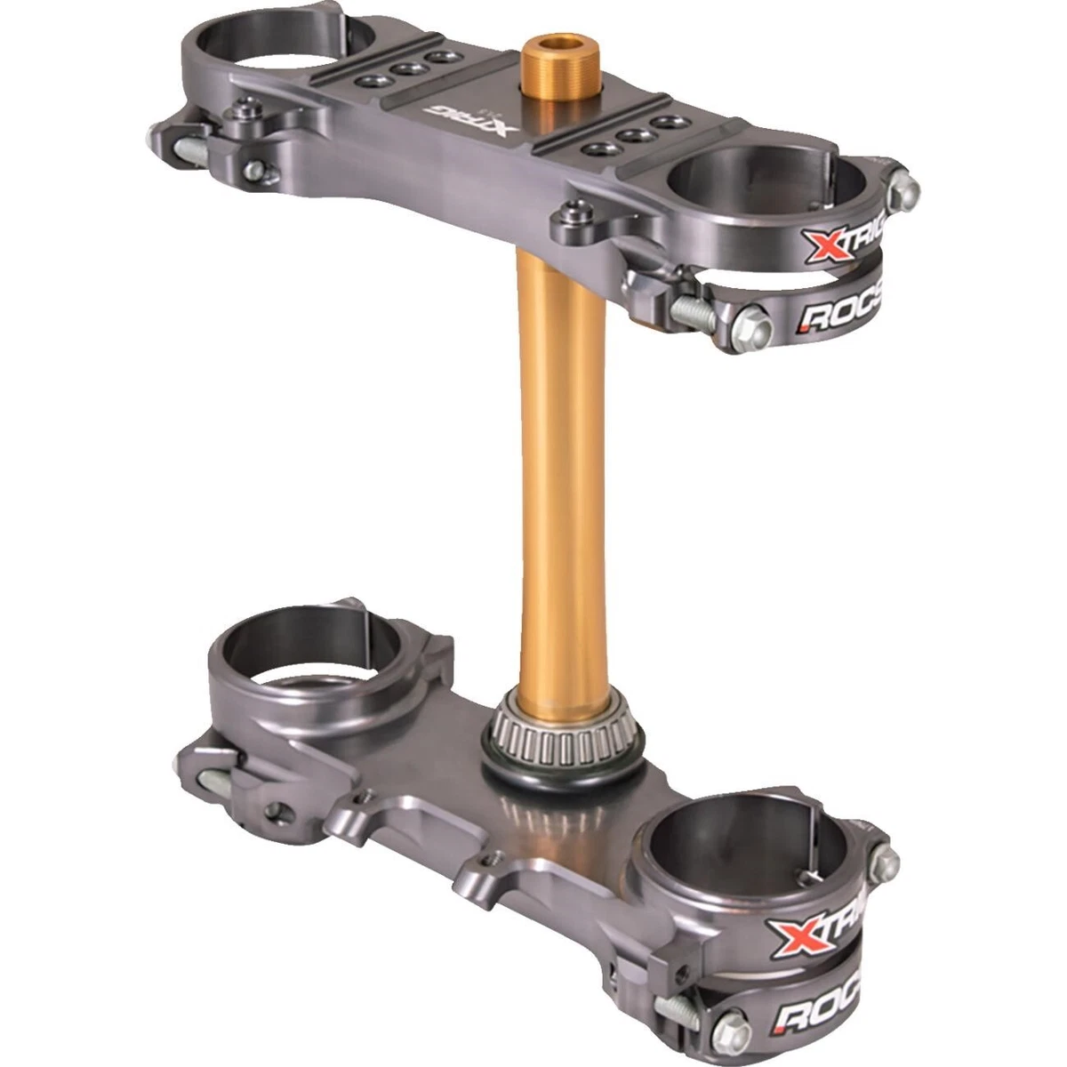 Collier De Fourche (ROCS Clamp) XTRIG 23mm - Vert Kawasaki - Pour KX250/KX450 (2021-2023) - Neuf