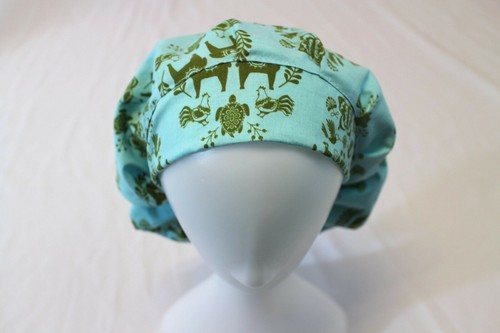 Llamas Bouffant Surgical Dental Scrub Cap Chemo Hat - Picture 2 of 4