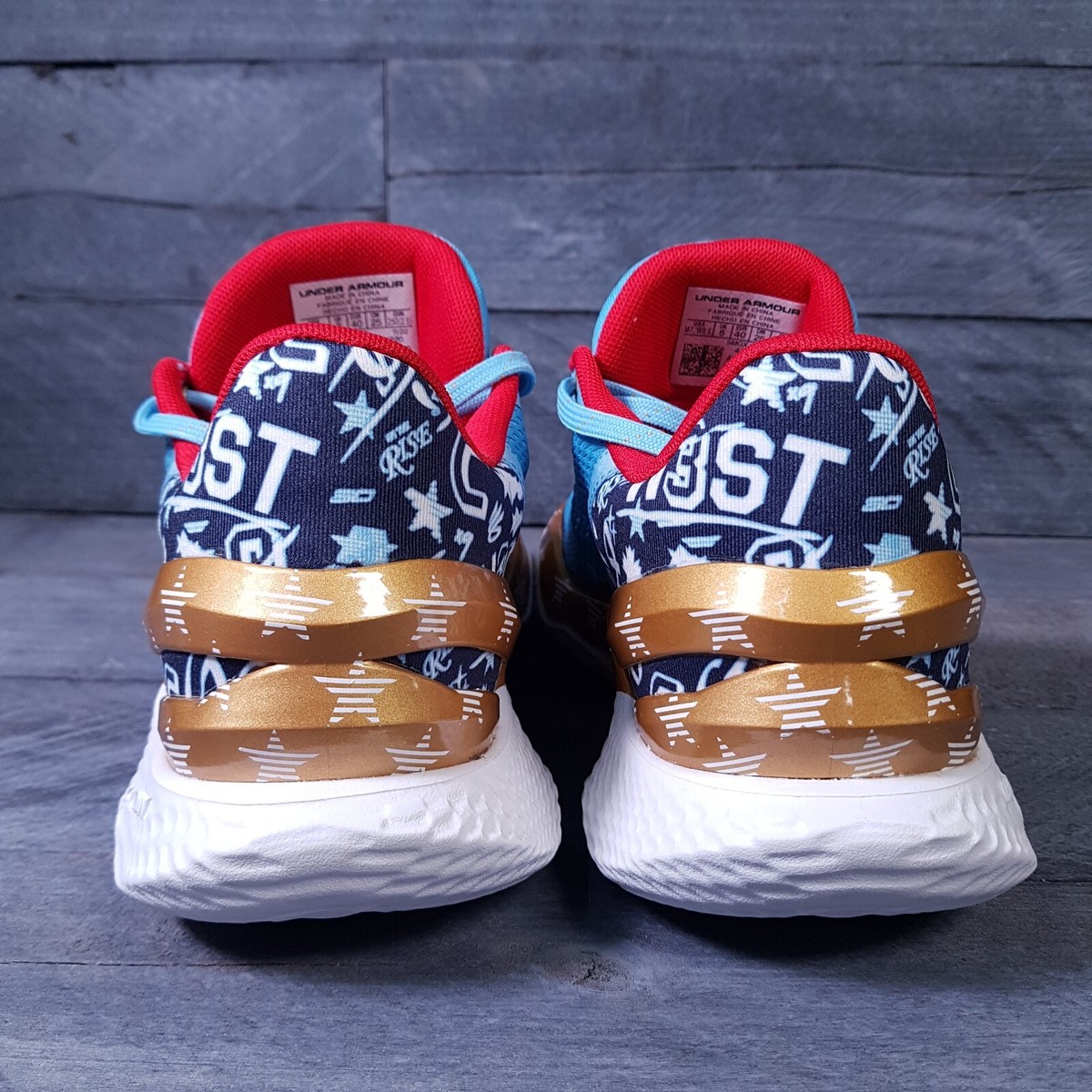 UNDER ARMOUR Curry 2 Low FloTro All Star Basketball Shoes Mens 7