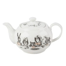 Image of Victoria and Albert Alice in Wonderland 2 Cup Teapot, Ceramic