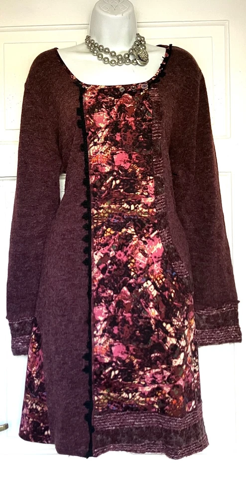 JOE BROWNS QUIRKY & UNIQUE ART DECO PRINT PARTY DRESS SIZE 16 - Image 3 of 4