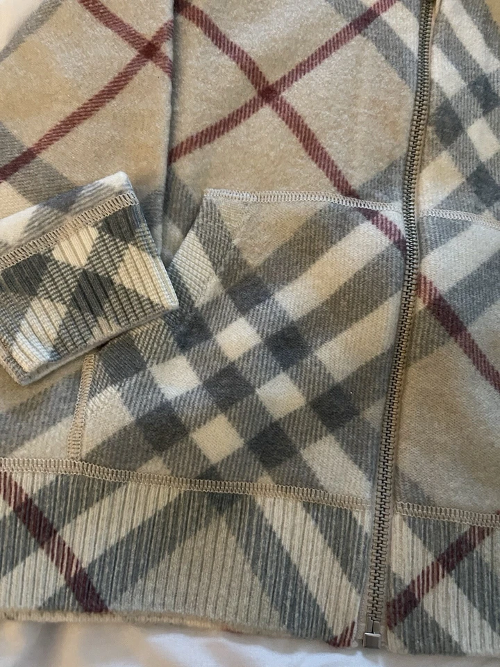 Sudadera con capucha de lana tejida Burberry Ashmore nueva con etiquetas en piedra pálida Ip Check 4 Y Foto 2 de 4