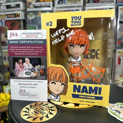 Youtooz - Nami (One Piece - Live Action) - Signed by Emily Rudd with QUOTE