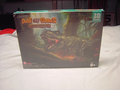 Age of Dinos Tyrannosaurus Rex 3D Puzzle Cubic Fun 36 Pieces NEW