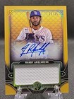 2022 Topps Triple Threads Autograph Single Jumbo Relic Randy Arozarena /25 Rays