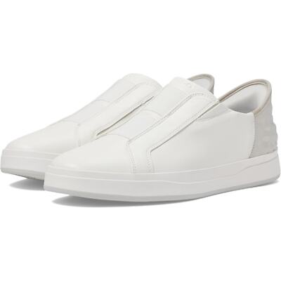Aldo Men Rebound Slip On Sneakers Size US 14D EU 47 White Faux