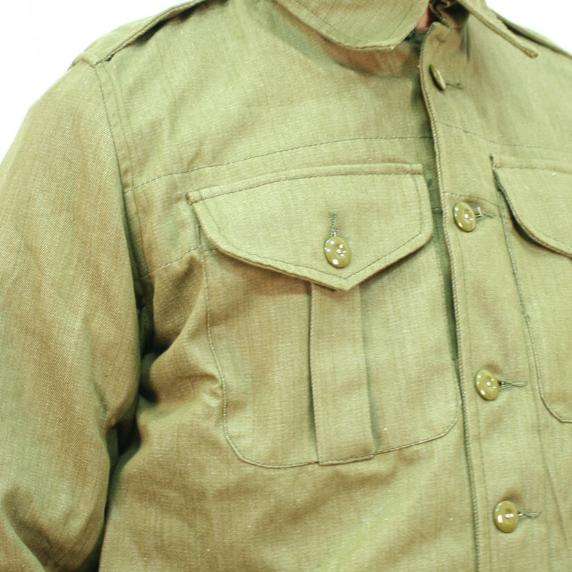 ジャケット・アウター BATTLE DRESS JACKET LOOSE DENIM 46 NEW! British Army Denim