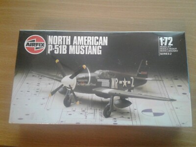 Airfix 1/72 P-51B Mustang Kit #02066 | eBay