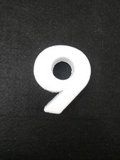 NUMERO NUMERI CIFRA CIFRE POLISTIROLO DA DECORARE "9"