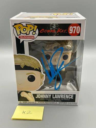 Funko Pop! TV: Cobra Kai - Johnny Lawrence (#970) Signed by William Zabka COA
