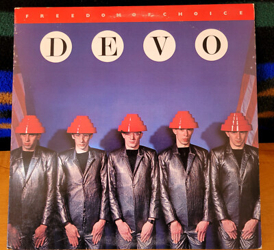 DEVO: Freedom Of Choice US 1980 Vinyl LP BSK 3435, Includes Insert, Whip It, EX!