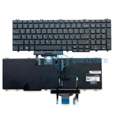 New For Dell Precision 3540 3541 3550 3551 Pointer US Keyboard W/ Backlit 0MMH7V