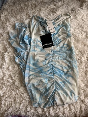 Miaou UO Exclusive Renzo Mesh Maxi Dress Size Medium New See Description 