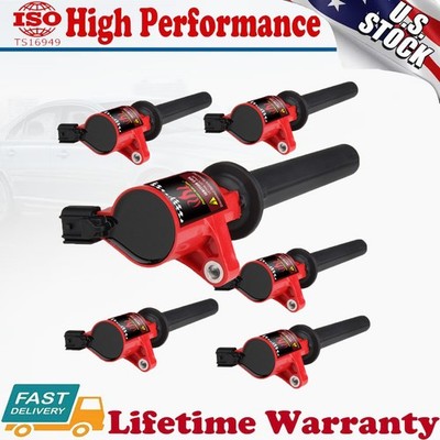 HIGH PERFORMANCE 6x Ignition Coils For 2001-2008 Ford Escape 3.0L V6 FD502 DG500