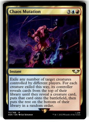 Chaos Mutation Universes Beyond: Warhammer 40000 Regular MTG