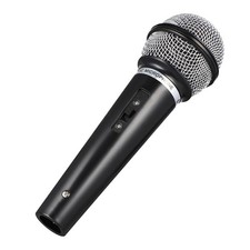 Toyvian Fake Microphone Prop: Plastic for Kids, Realistic Black