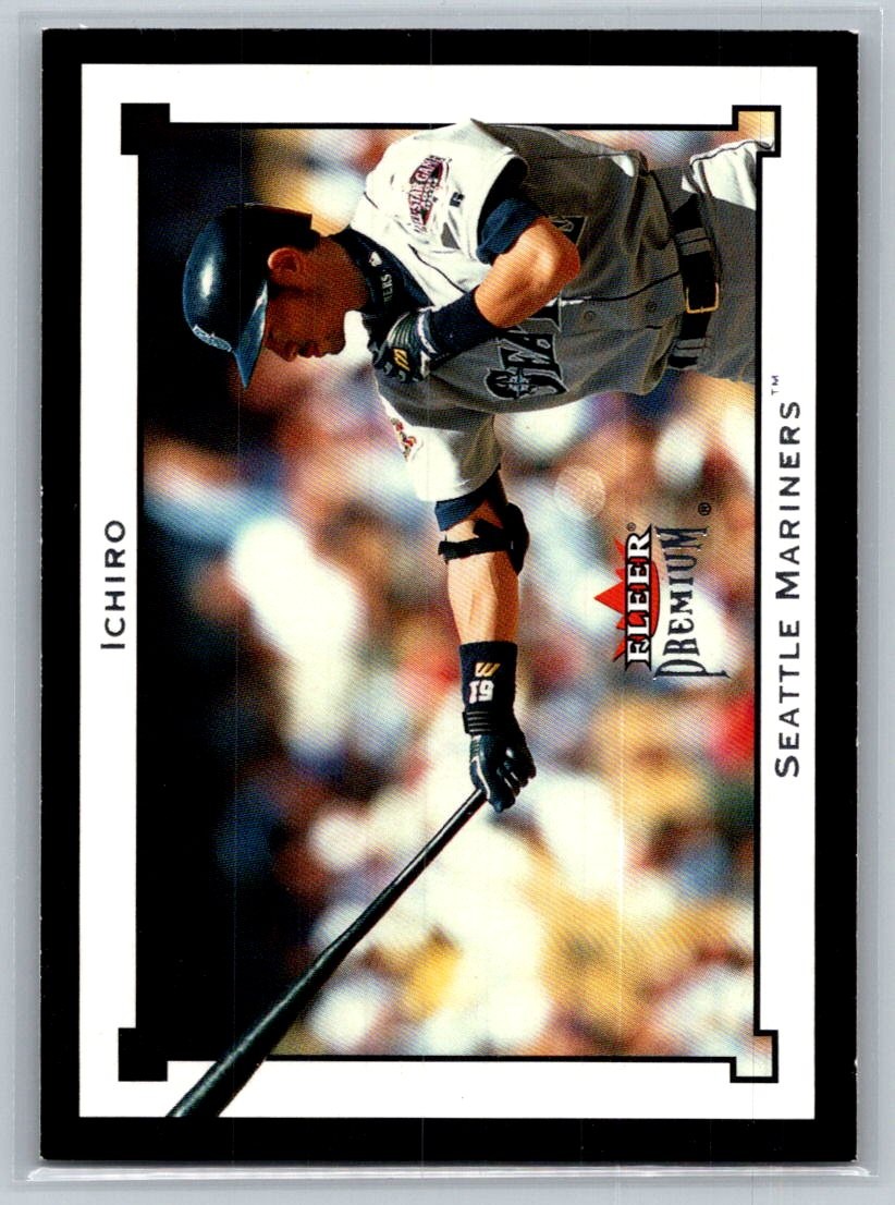 💎2002 Fleer Premium Baseball #71 Ichiro - Seattle Mariners💎