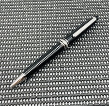 Montblanc Meisterstuck Germany Black  Platinum Plated Ballpoint Pen