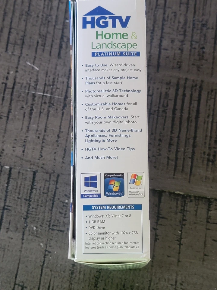 HGTV Home & Landscape Platinum Suite Design, Version 4,  PC - XP Vista, 7, 8 - Image 4 of 4