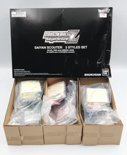 Dragonball Z Saiyan Scouter NYCC Exclusive 2013 3 Style Set Box Damage