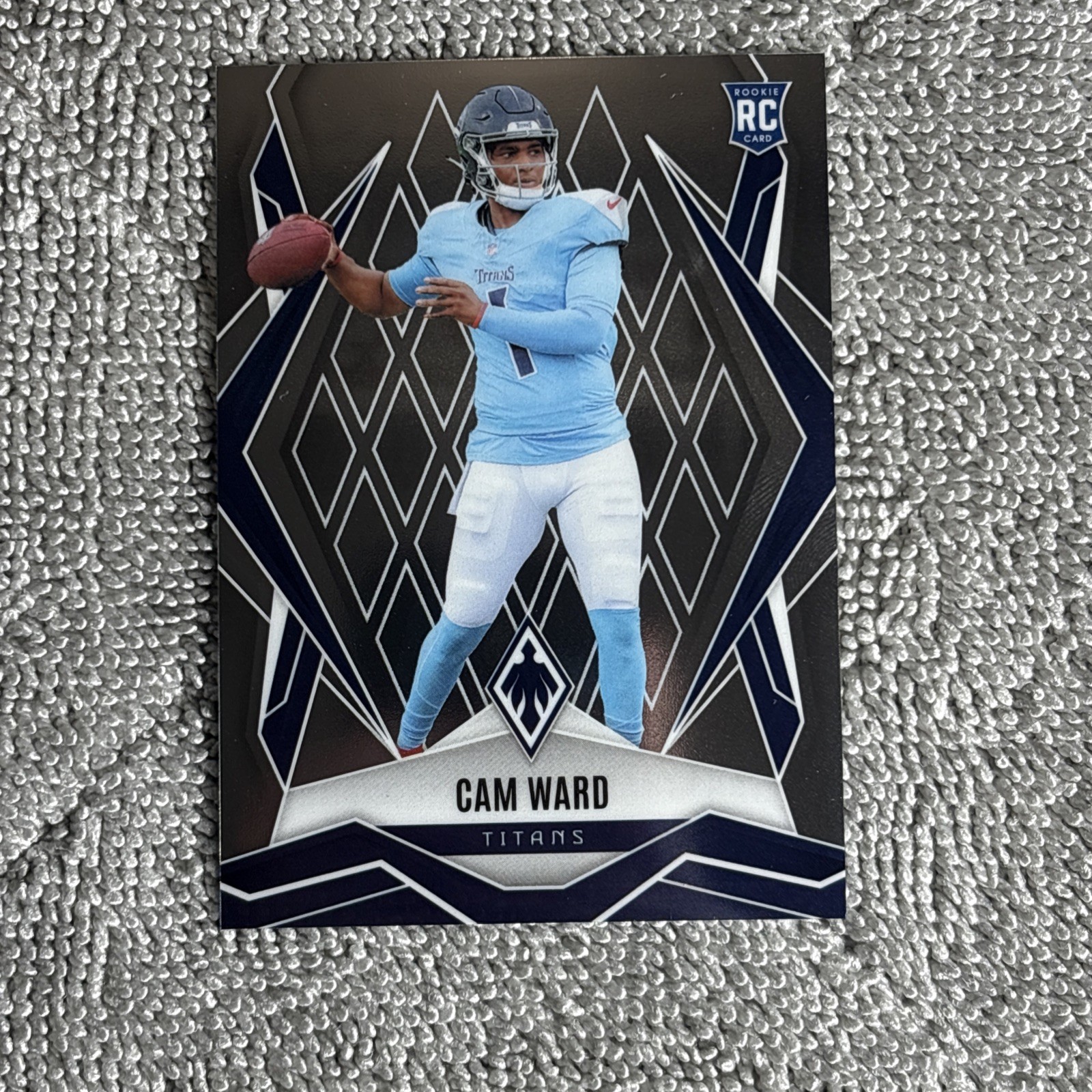 2025 Phoenix Football Cam Ward RC Base Card #194- Titans