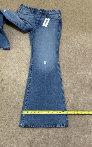 Wrangler Women Wanderer 622 Jeans High Rise Flare My Measurements 32x32 NEW - 第 10/16 張圖片