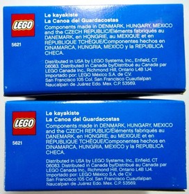 LEGO City: (5621) Coast Guard Kayak x2 & (60011) Surfer Rescue x2 (Box Damage)