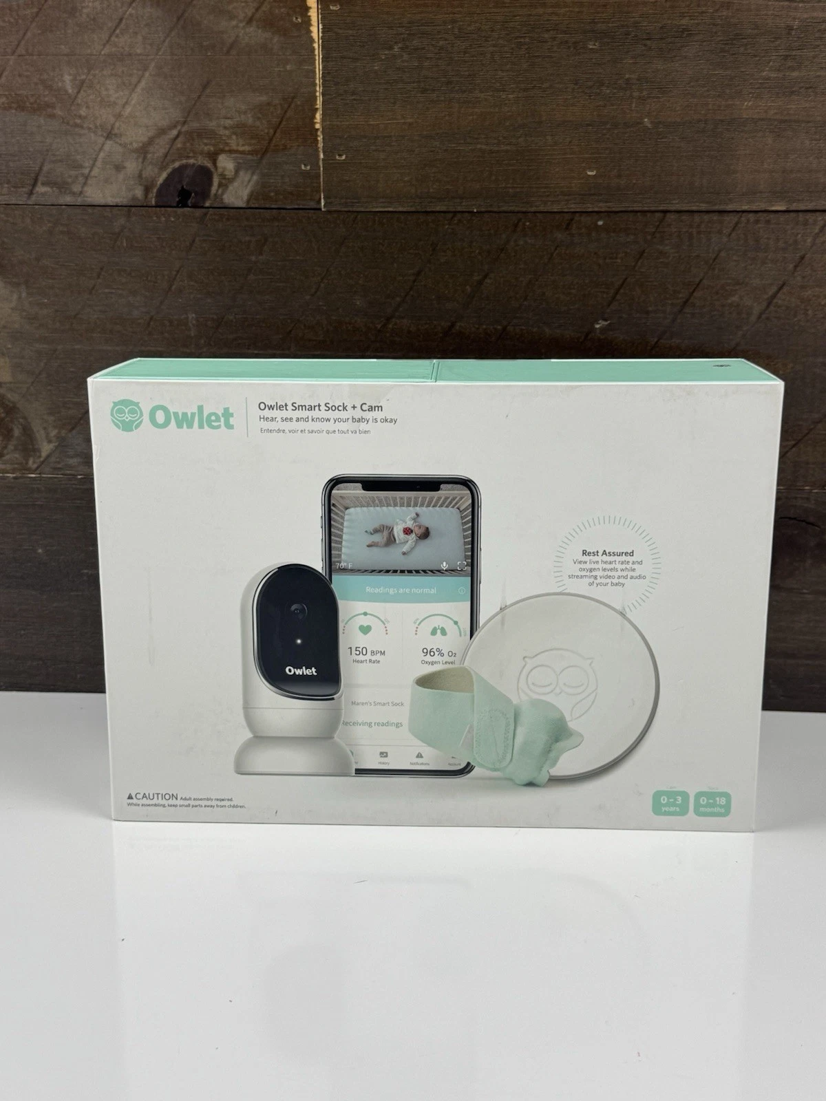 Owlet Smart Sock + Cam Baby Monitor Bundle