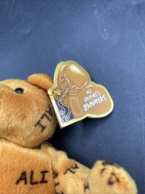 MUHAMMAD ALI - BEAR - ALI SALVINO'S BAMMERS - 1999 - BEANIE BABY