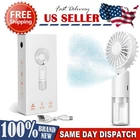 Water Spray Mist Fan USB Rechargeable Handheld Portable Mini Fan Cooler