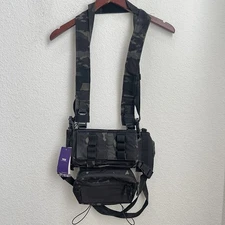 Emerson Gear Tactical MK3 Chest Rig Adjustable Micro Fight Carrier Vest Multicam