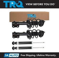 TRQ Front and Rear Complete Strut Assembly & Shock Absorber Kit Fits Hyundai