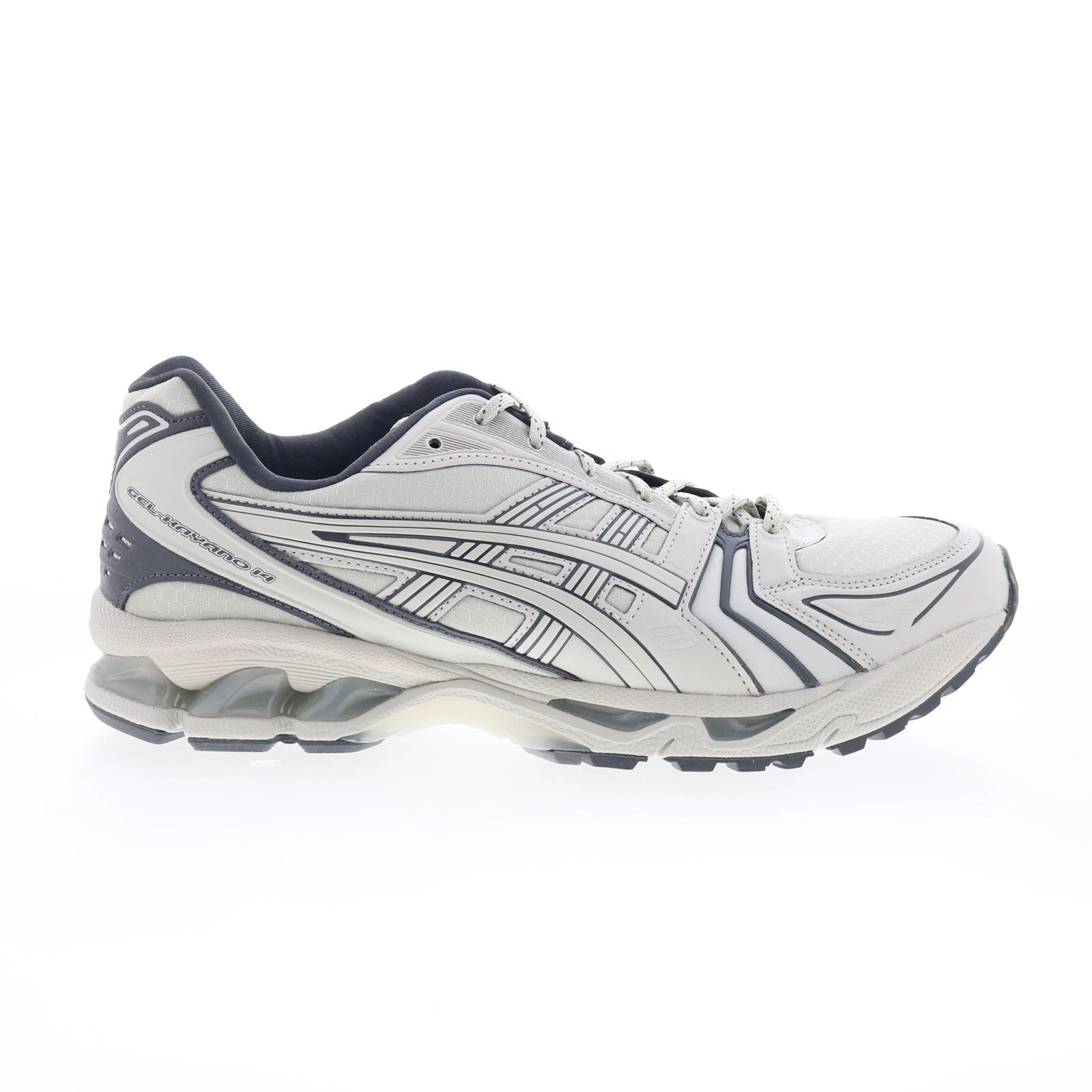 Scarpe sneakers Asics Gel Kayano confezione 14 terracotta uomo grigio lifestyle 8