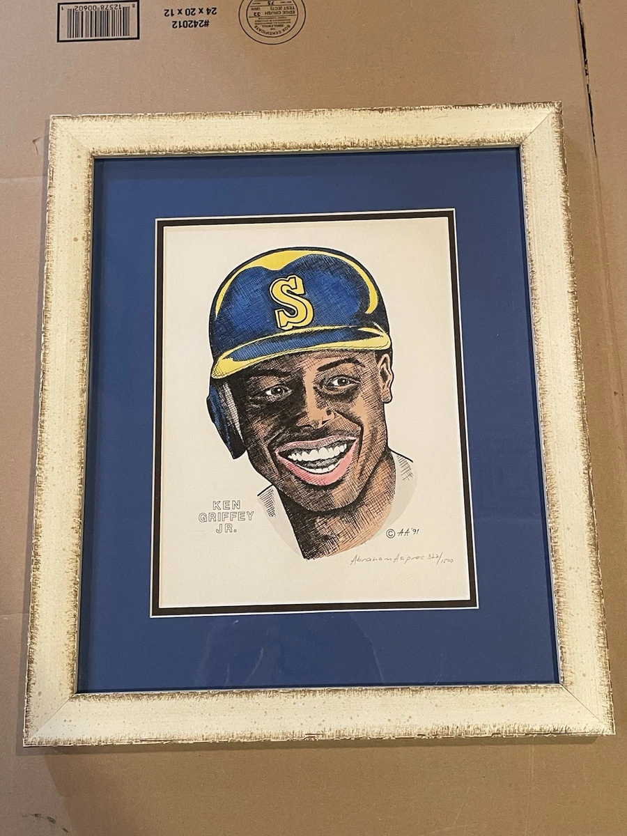 Ken Griffey Jr. Baseball MLB Original Autographed Lithographs