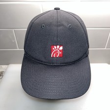 Chick-Fil-A Unisex Team Member Employee Baseball Cap Strap Back Hat OS Gray Grey